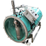 Double horizontal releaser pump in stainless steel tank and manifold 18"i.d.